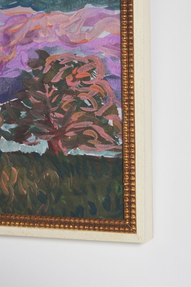 Golden Oak Trees Wall Art #2