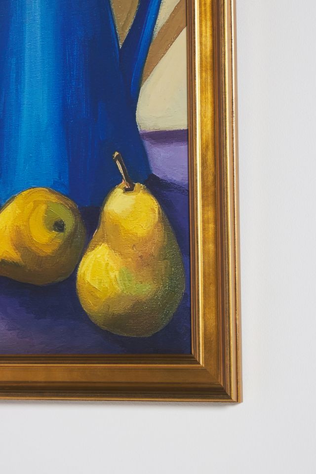 Goldfinch Pear & Flower Wall Art #2