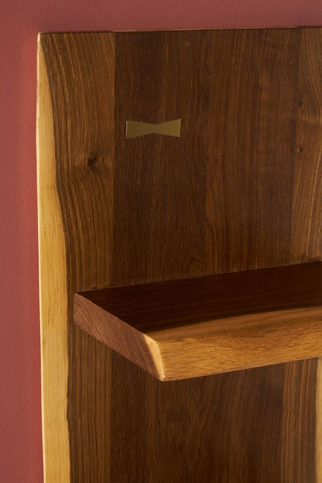 Prana Live-Edge Vertical Shelf #2