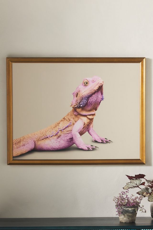 bearded dragon painting