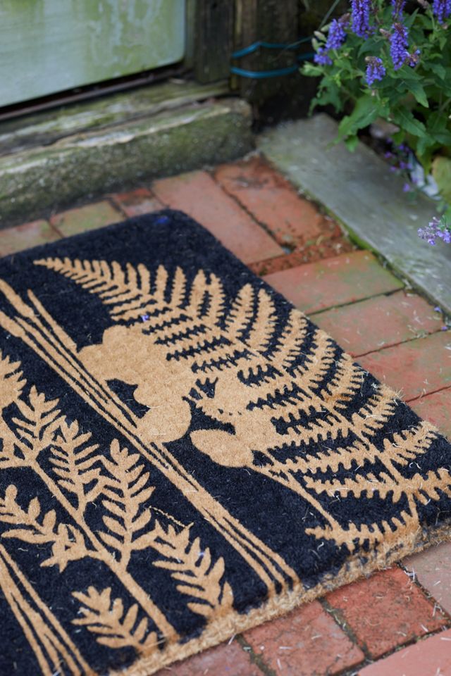 Leafy Stems Doormat #1