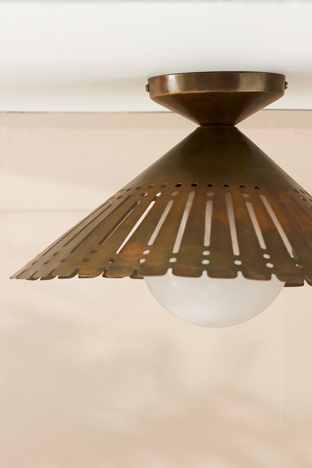 Blake Indoor/Outdoor Flush Mount #2