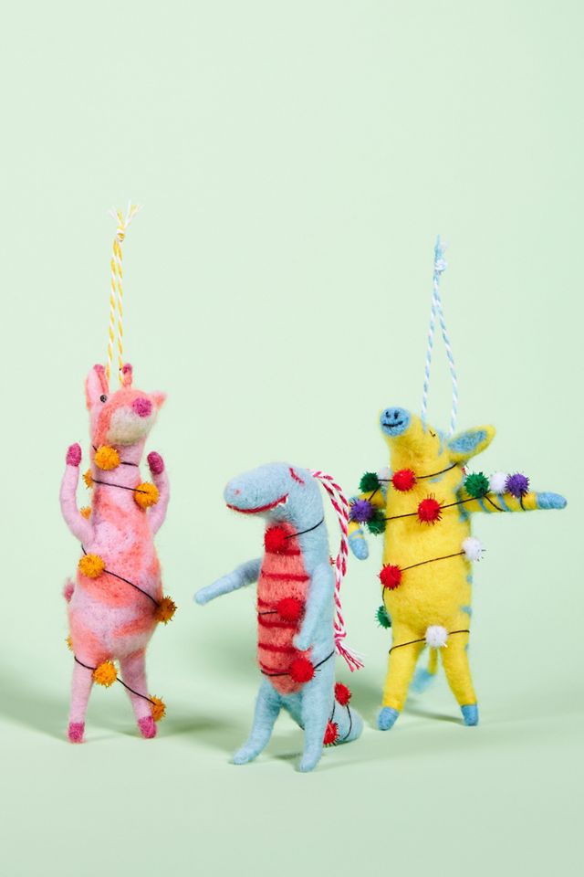 Party Giraffe Ornament #1