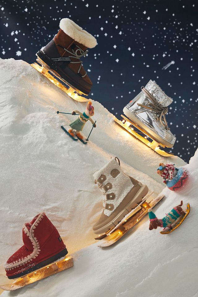 Sledding Daschund Ornament #2