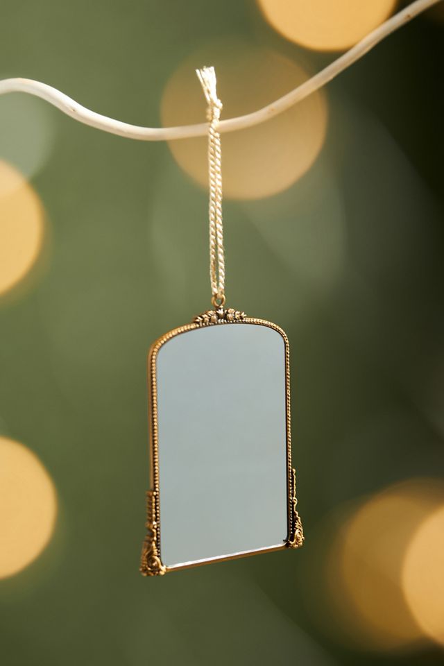 Gleaming Primrose Mirror Ornament #1