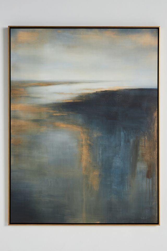 Morning Air Abstract Landscape Wall Art #1