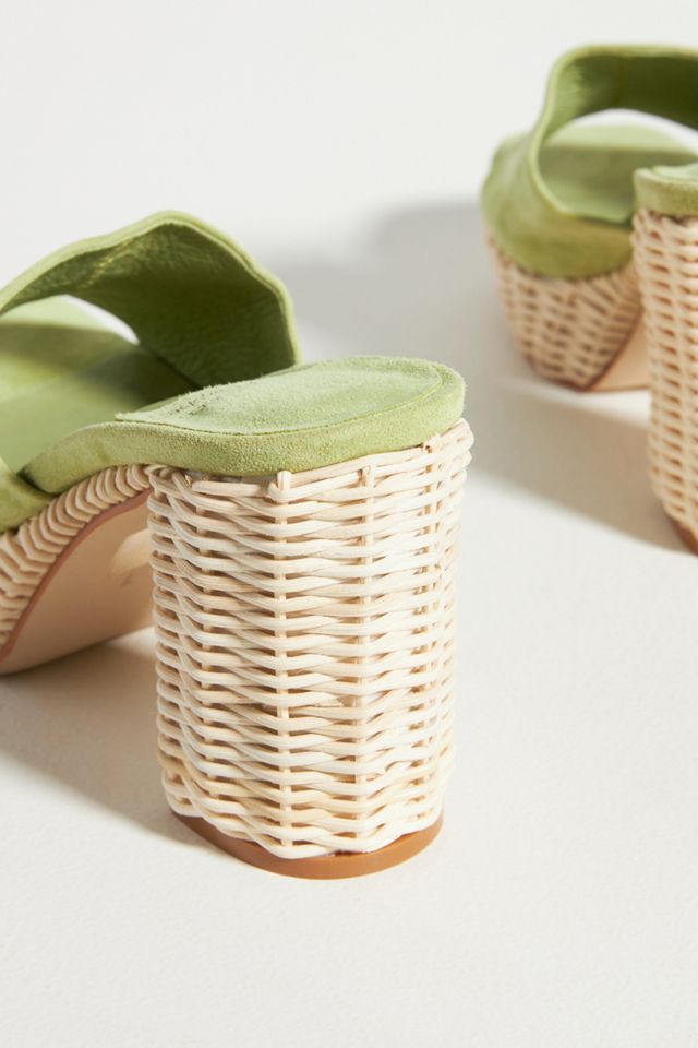 Jeffrey Campbell Wicker Heeled Mules #3