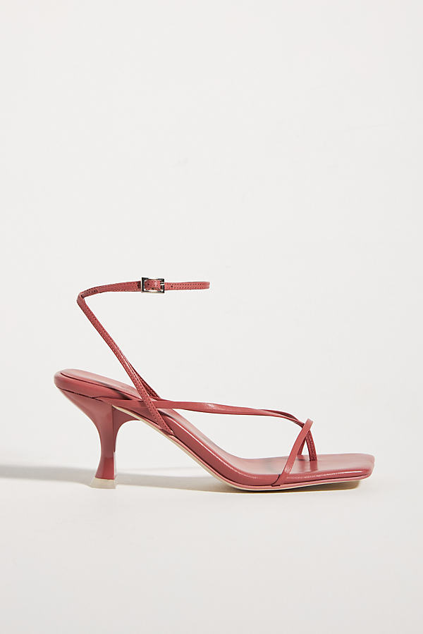 Jeffrey Campbell Ankle Strap Heeled Sandals In Purple