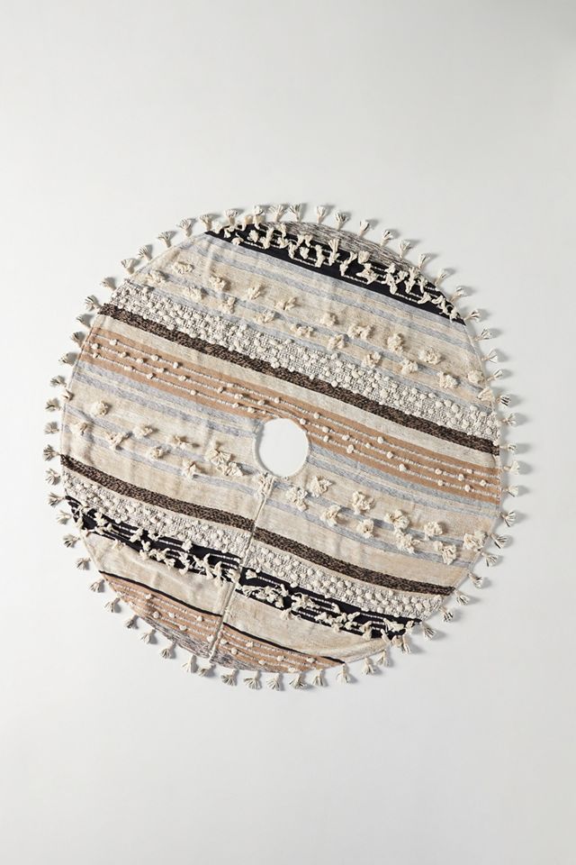 All Roads Textured Tree Skirt #2