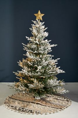 All Roads Textured Tree Skirt