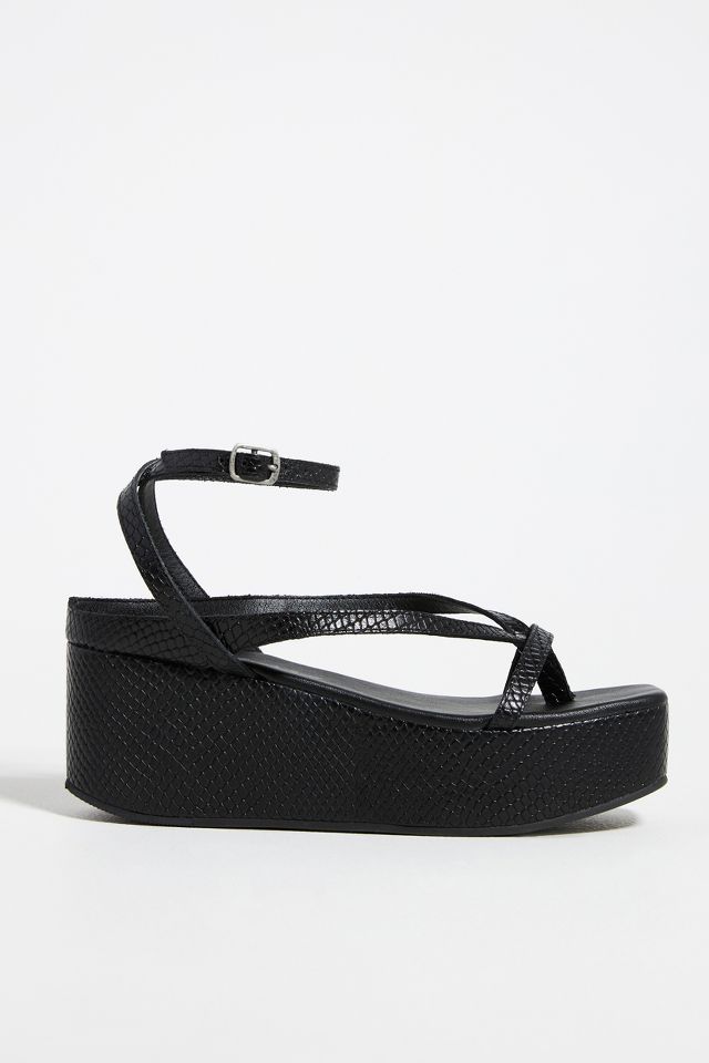 Platform deals sandals strappy