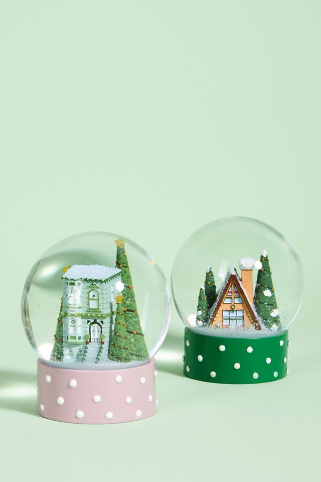 A-Frame Abode Snowglobe #2
