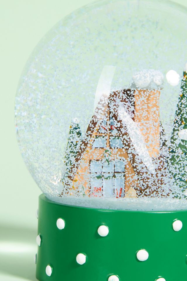 A-Frame Abode Snowglobe #1