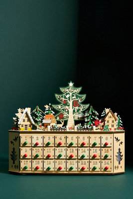 Annie Howe Tannenbaum Light-Up Advent Calendar  Anthropologie UK