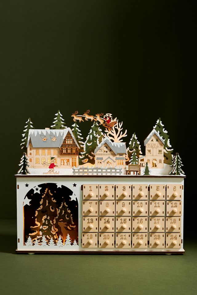 Kringle Village Light-Up Advent Calendar #2
