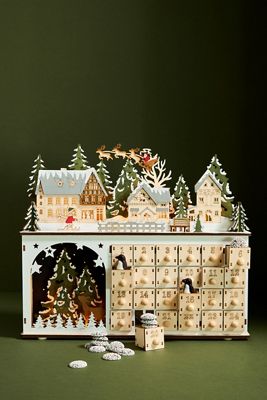 Kringle Village Light-Up Advent Calendar