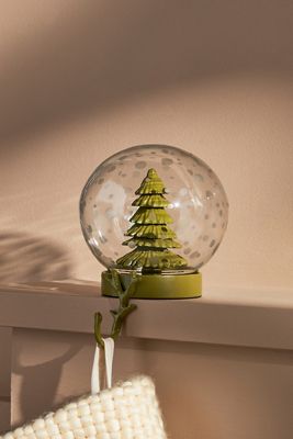 Snow Globe Stocking Holder