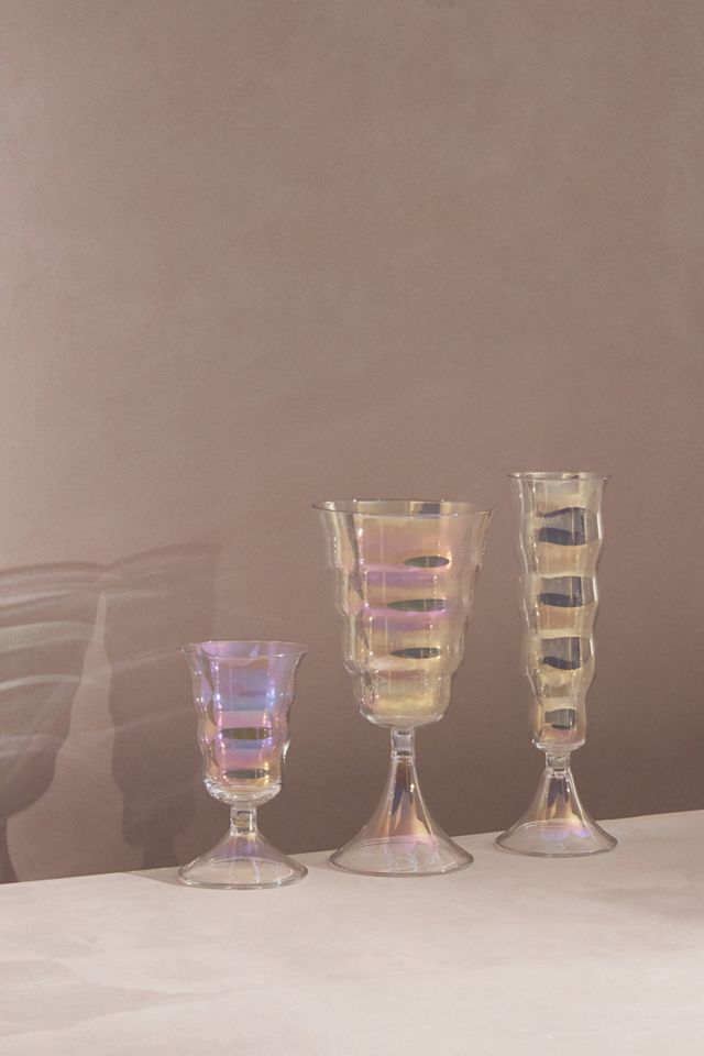 Lemieux et Cie Ripple Wine Glasses, Set of 4 #2