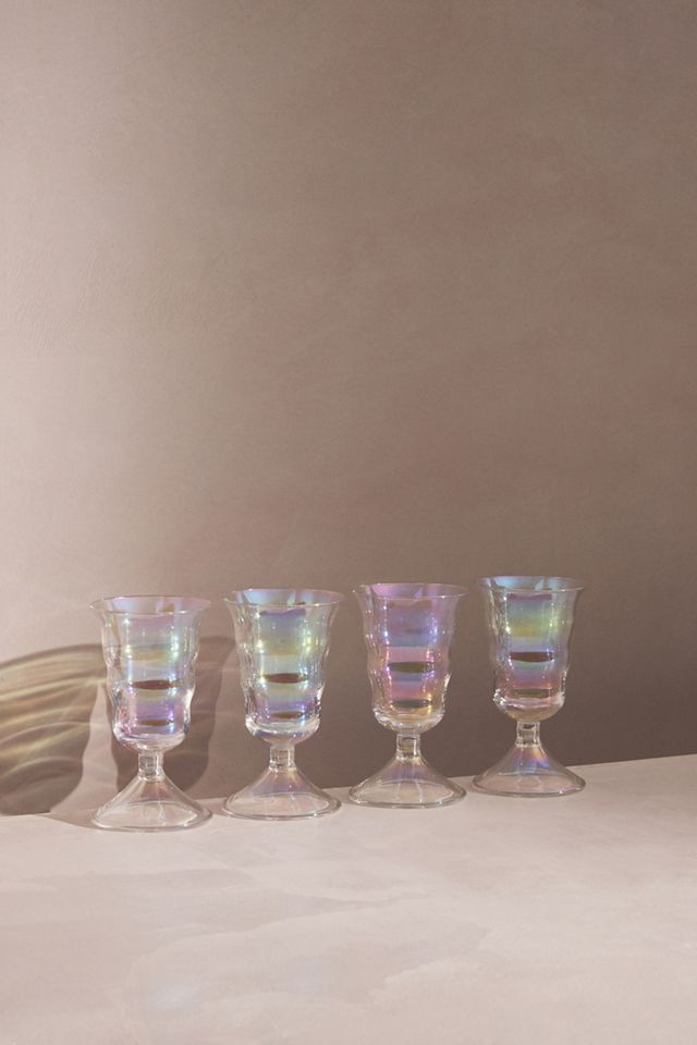 Lemieux et Cie Ripple Aperitif Glasses, Set of 4