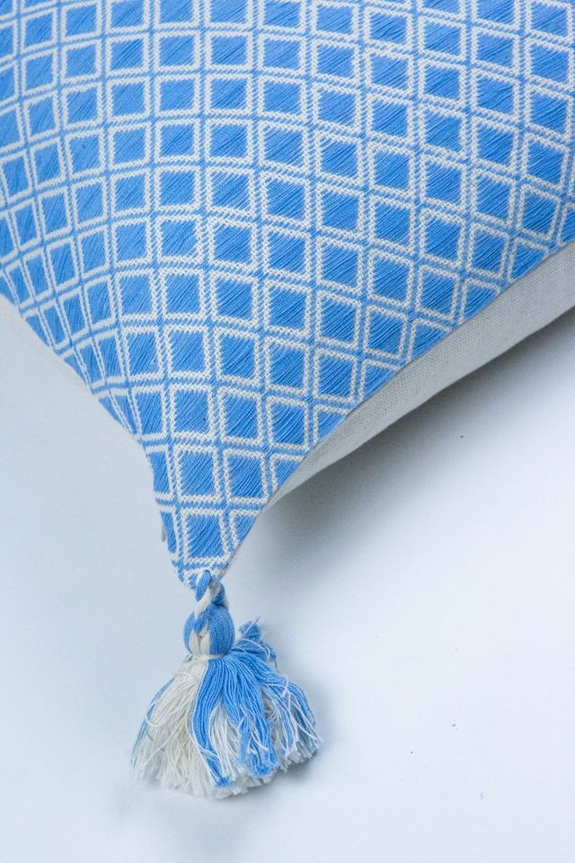 Archive New York Comalapa Sky Blue Pillow #3