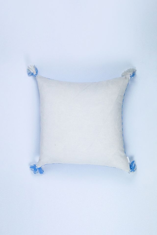 Archive New York Comalapa Sky Blue Pillow #2