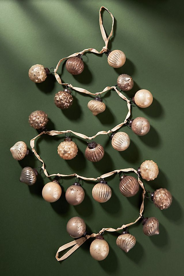 Mercury Ornament Garland Mercury Ornament Garland