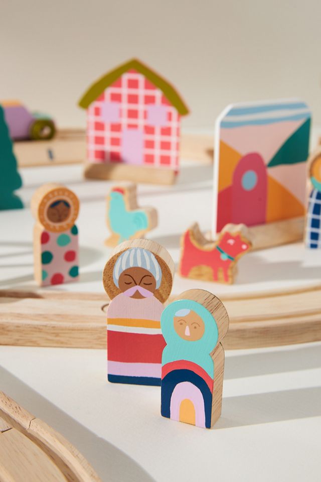 Village Train Play Set #1