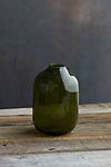 Bubbled Green Glass Vase #2