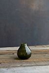 Bubbled Green Glass Vase #4