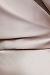 Amsale Pryce Off-Shoulder Satin Column Gown #3