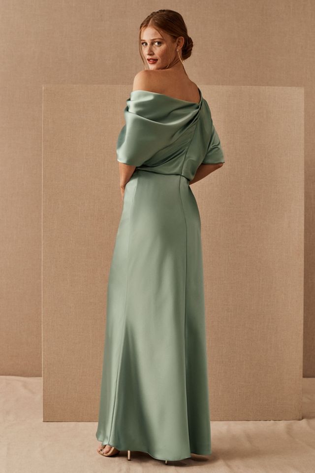 Pryce Off-the-Shoulder Column Dress #1