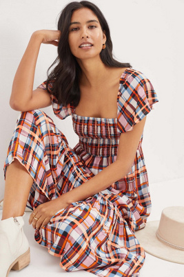 bec bridge indi v maxi dress The Dreamer V Neck Dress in Ink
