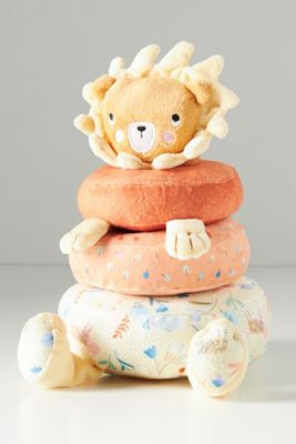 Lion Stuffed Animal Stacking Toy