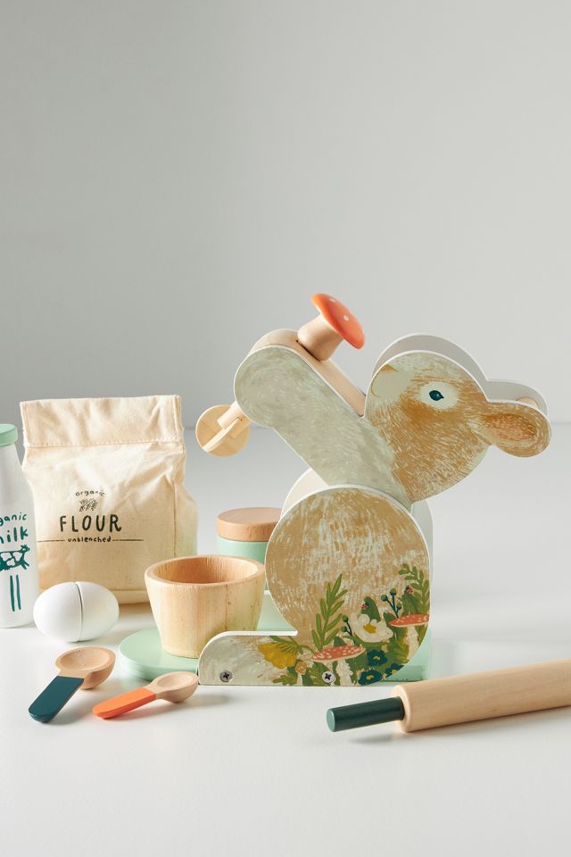 Bunny Hop Mixer Wooden Toy – Manhattan Toy