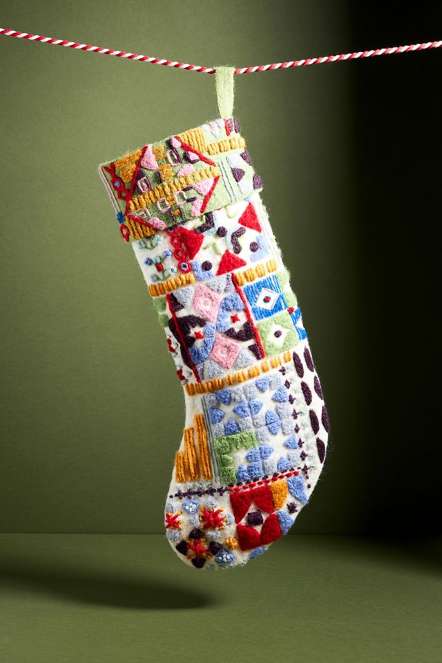 Folk Stocking #1