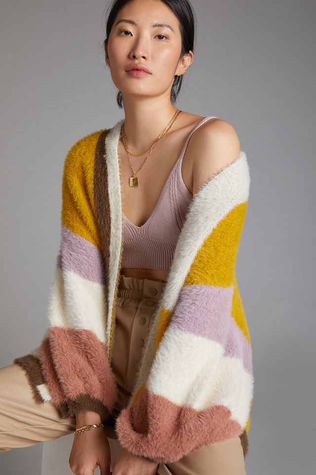 Eyelash cardigan outlet