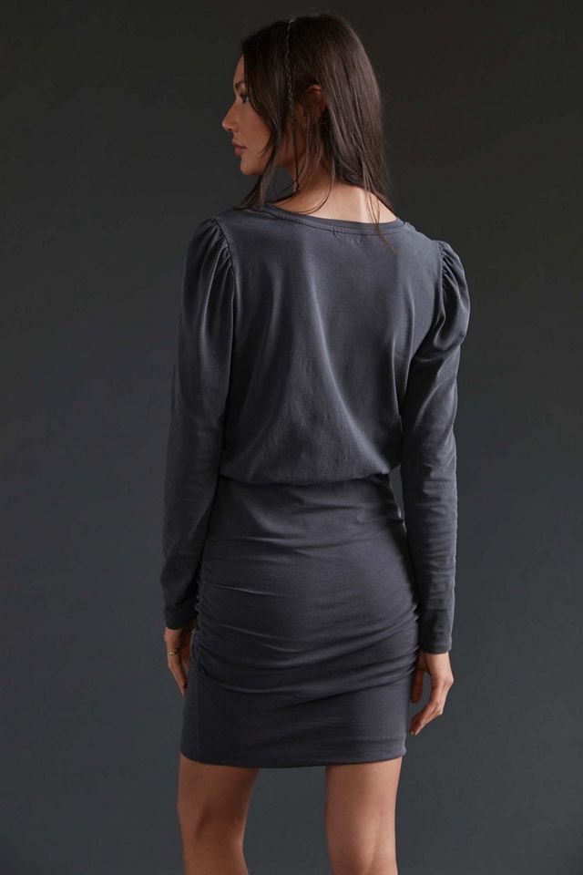 Sundry Shirred Mini Dress #3