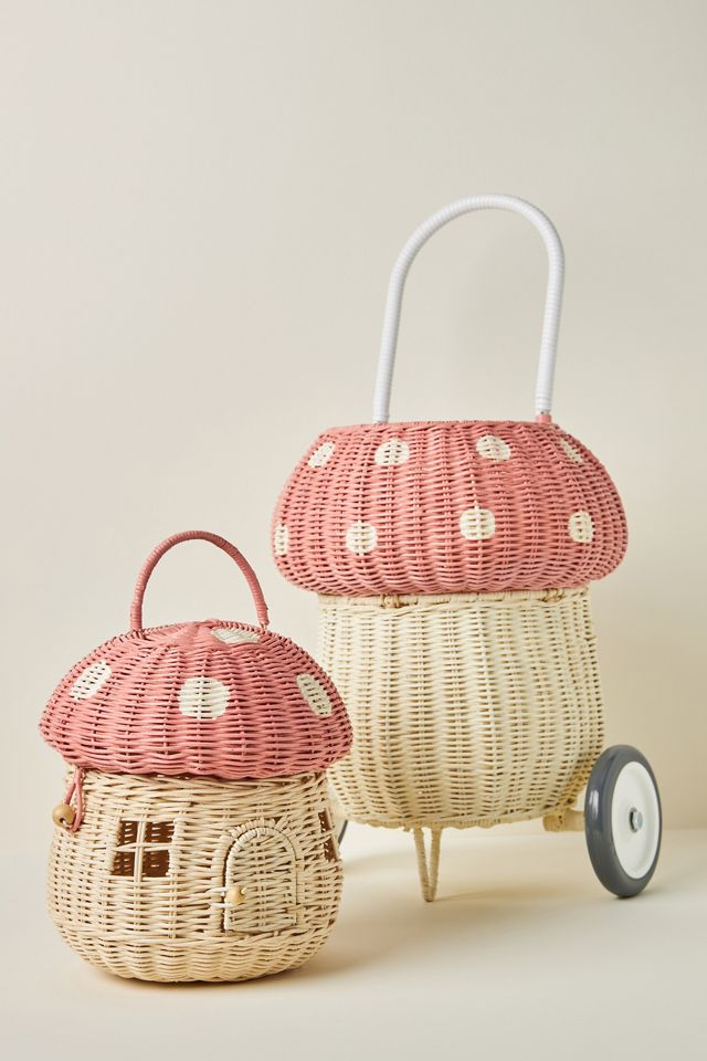 Olli Ella Kids Mushroom Basket #1