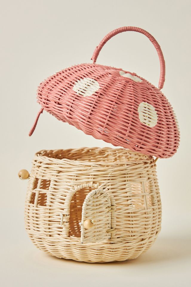 Olli Ella Kids Mushroom Basket #3