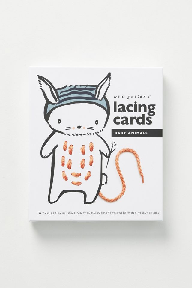 Baby Animals Lacing Cards #1