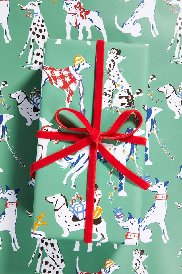 Pawlidays Wrapping Paper Roll | Anthropologie UK