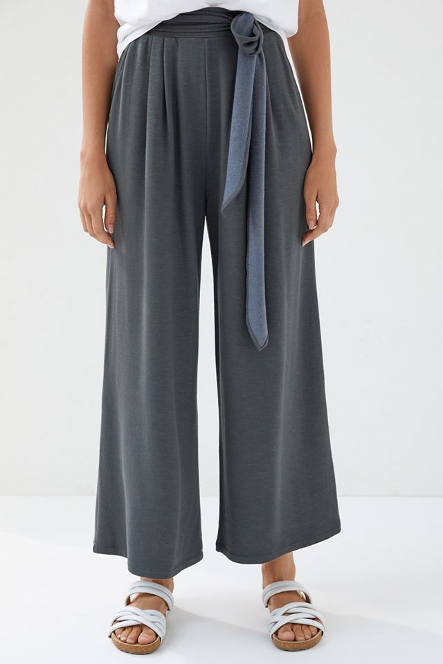 Daily Practice by Anthropologie Draped Wide-Leg Pants #2