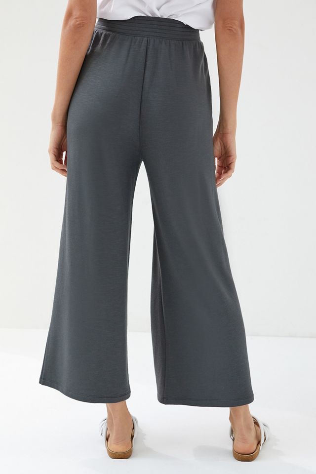 Daily Practice by Anthropologie Draped Wide-Leg Pants #3