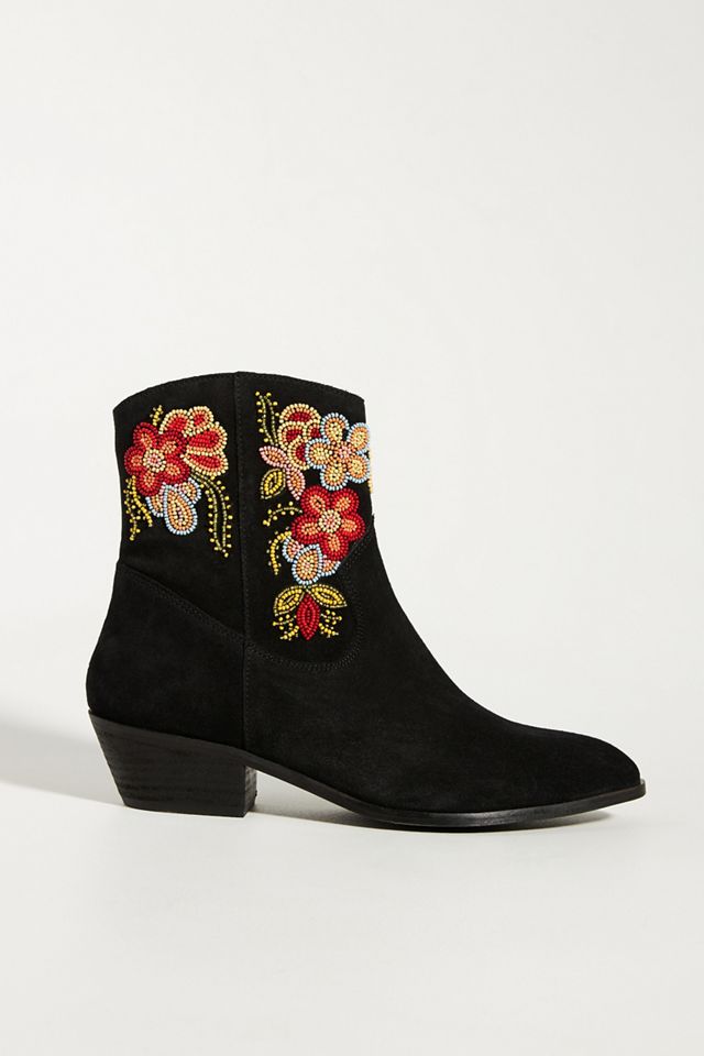 Floral Western Boots