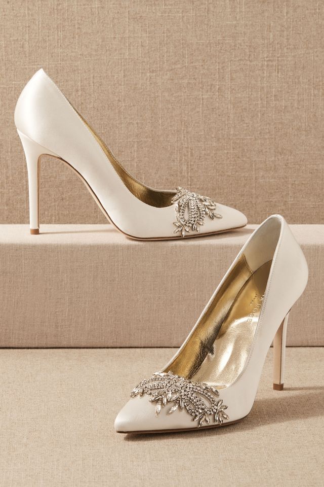 Anthropologie bridal online shoes