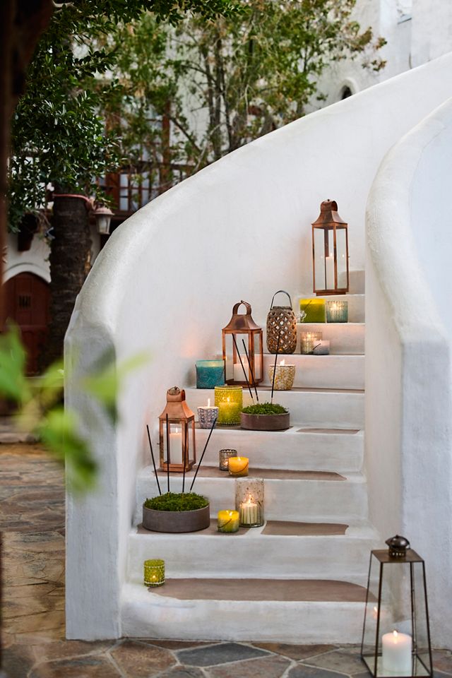 Brass Pyramid Lantern, Extra Tall #4