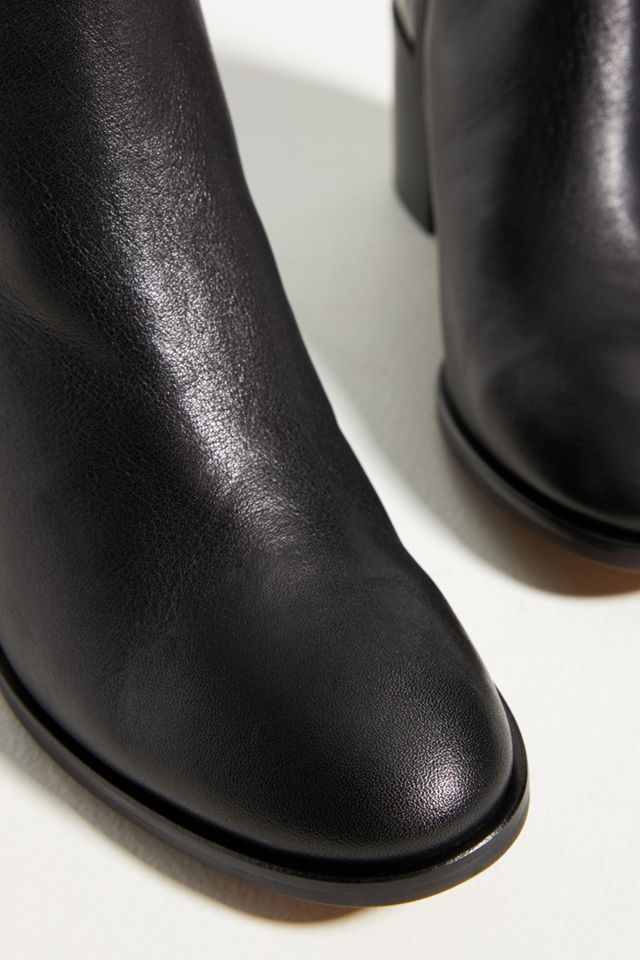Leather Heeled Ankle Boots #2