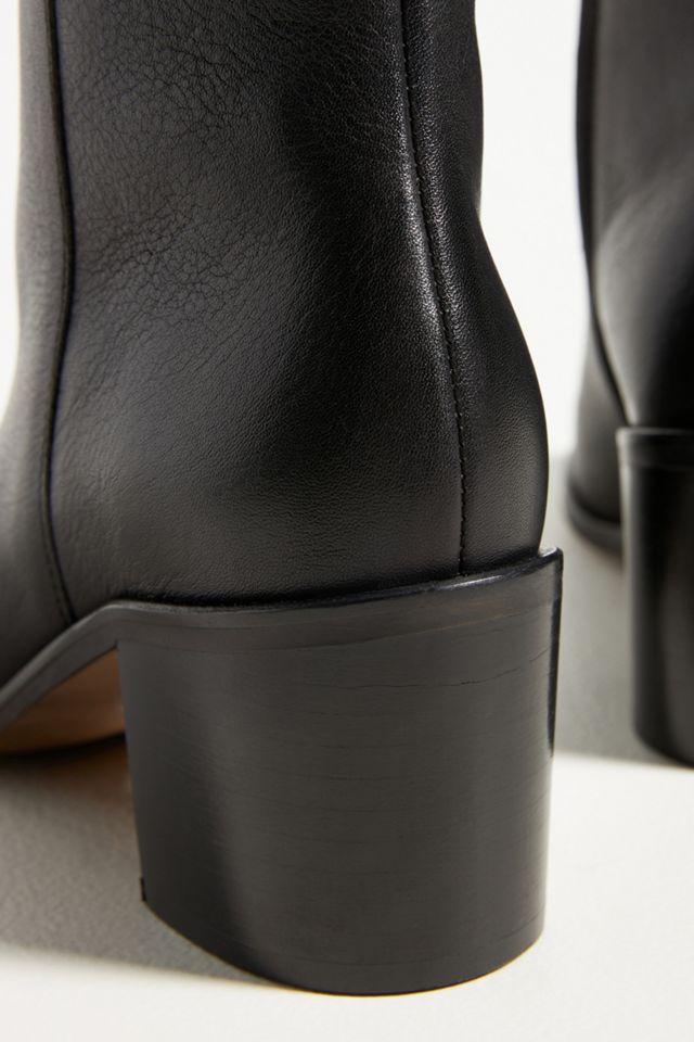 Leather Heeled Ankle Boots #3