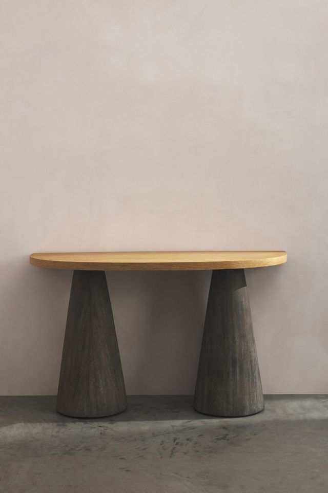 Lemieux et Cie Double Pedestal Console Table #2