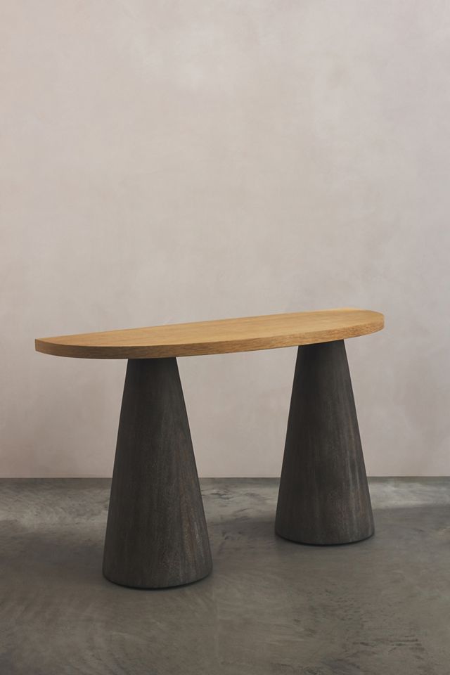 Lemieux et Cie Double Pedestal Console Table #3